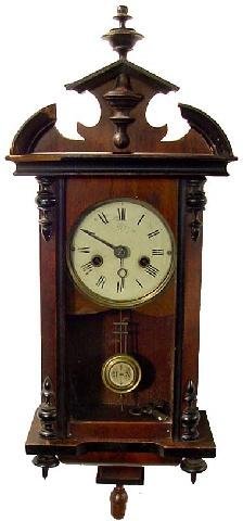 Vienna Junghans Regulator  Miniature Victorian Wa