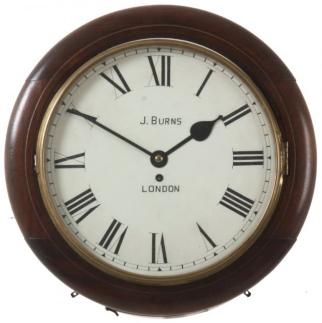 T.W. Elliott Fusee Gallery Clock