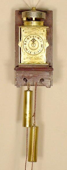 Early Miniature Japanese Suspended Lantern Clock