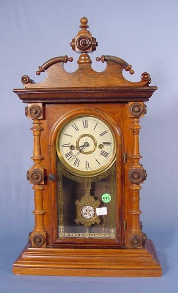 Welch Cary V.P. Patti Rosewood Shelf Clock