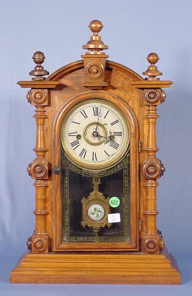 Welch Patti V.P. No. 1 Rosewood Shelf Clock