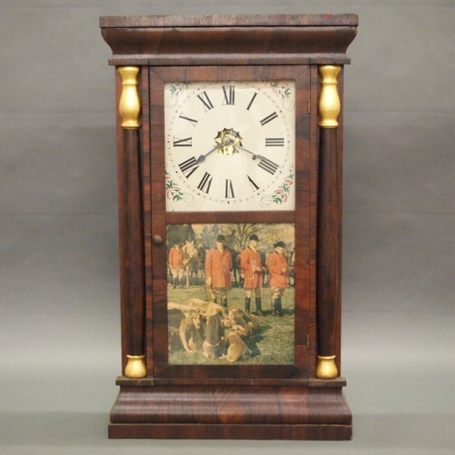 Seth Thomas column shelf clock