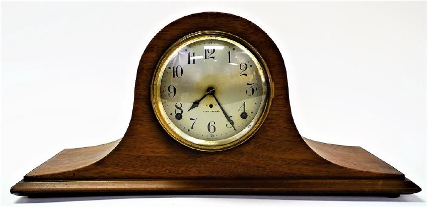 EARLY 20TH C. SETH THOMAS MAHOGANY MANTEL CLOCK