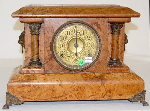 Seth Thomas Adamantine Fancy Mantle Clock