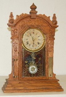 Waterbury Calendar Kitchen Clock