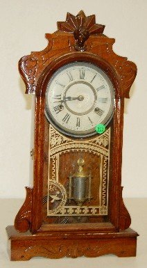 Jerome Walnut Kitchen Clock