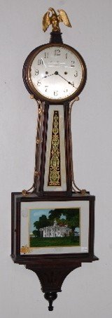 New Haven Willard Style Banjo Clock