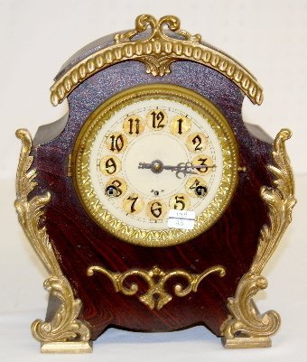 New Haven Iron Case Mantel Clock