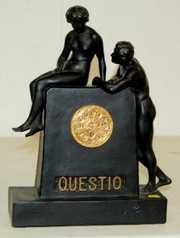 Lenzkirch 1 Million “Questio” Figural Clock