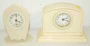 8 Celluloid Dresser Clocks