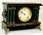 Sessions “Winchester” Enameled Wood Mantel Clock