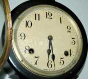 U.S.A. T & S Banjo Clock, Dial Marked U.S.A.
