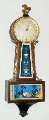 New Haven T.O. Banjo Clock