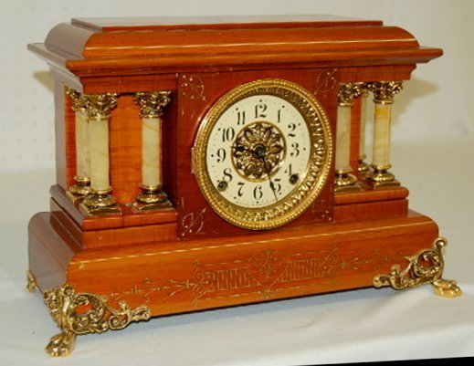 Seth Thomas Adamantine Mantel Clock