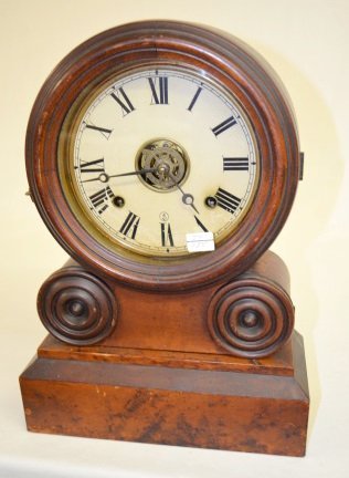 Ingraham “Grecian” Shelf Clock w/Alarm
