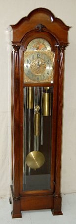 5 Tube Herschedes Westminster Chimes Tall Clock