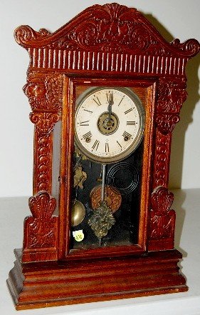Gilbert Jewel No.11 Oak Pressed Kitchen Clock