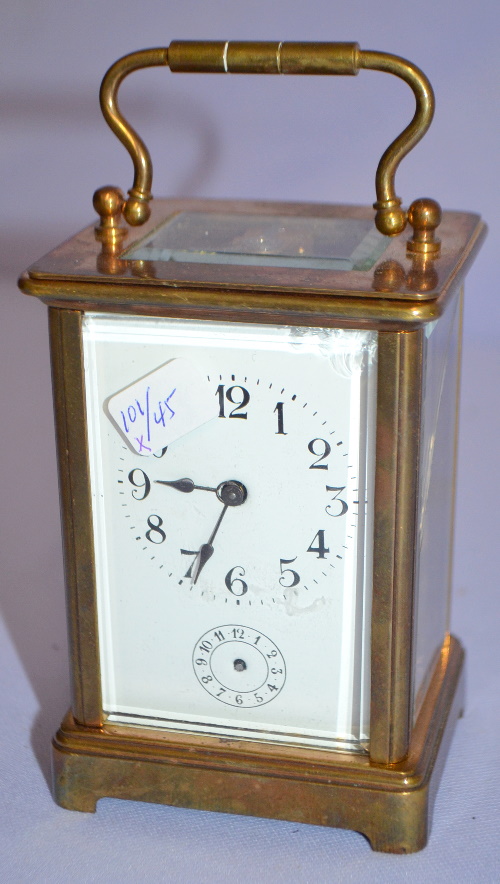 Antique Carriage Clock, Marked “O 26”
