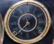 Ingraham “Palace” Enameled Wood Case Clock