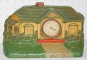 2 Sirocco Wood Bungalow Clocks