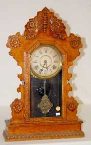 Oak Gilbert “Citizen No. 22” T & S Kitchen Clock