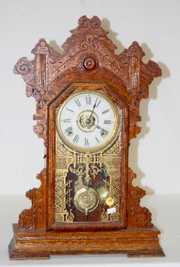 Oak Seth Thomas “Cambridge” 8 Day Kitchen Clock