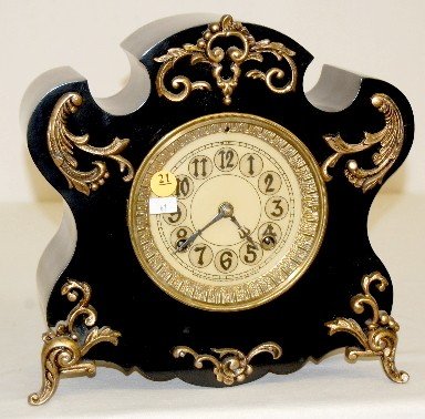 New Haven “Milan” Iron Case Mantel Clock Price Guide