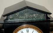 Ansonia “Ormonde” Enameled Iron Case Clock