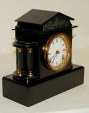 Ansonia “Ormonde” Enameled Iron Case Clock