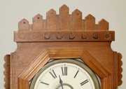 Ansonia Black Walnut “Werra” Kitchen Clock