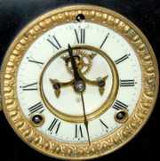 Ansonia “Loire” Iron Case Mantel Clock