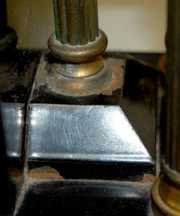 Ansonia “Loire” Iron Case Mantel Clock