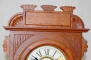 Ingraham Walnut 8 Day Mantel Clock