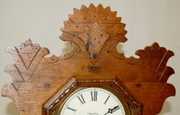 Ingrahm Oak 8 Day Kitchen Clock