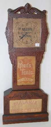 Reed’s Tonic Advertising Shelf Clock