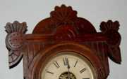 Gilbert Oak Carved Wall Clock