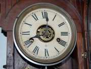 Gilbert Oak Carved Wall Clock