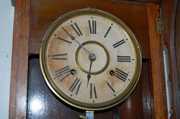 Ansonia Oak “Queen Elizabeth” Wall Clock