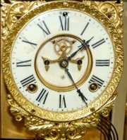 Ansonia “Symbol Extra” Crystal Regulator Clock