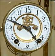 New Haven “Thoreau” Crystal Regulator Clock