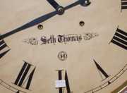 Seth Thomas Oak 24″ Square Gallery Clock