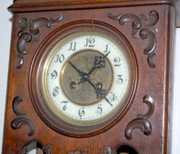 Ornate Carved JGMS RA Clock