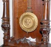 Ornate Carved JGMS RA Clock