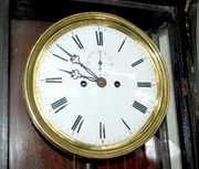 2 Wt. Inlaid Vienna Regulator Clock