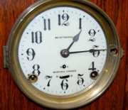 Seth Thomas Sonora Red Adamantine Mantel Clock