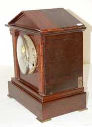 Seth Thomas 4 Bell Red Adamantine Mantel Clock