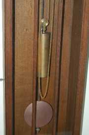 A.E.G. Oak German 1 Weight Tall Case Clock