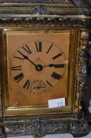 Ansonia “Comet” Carriage Clock