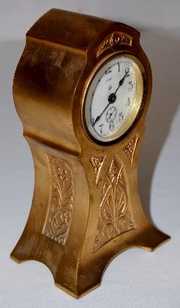 Ansonia #572 8 Day Metal Novelty Clock