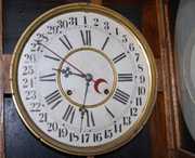 Gilbert Oak Calendar Dial Regulator Clock